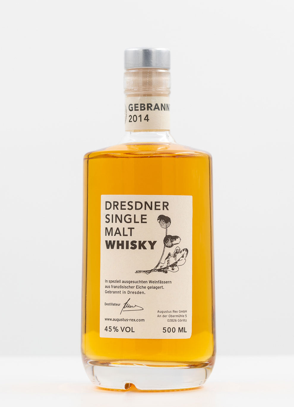Dresdner Single Malt Whisky Augustus Rex